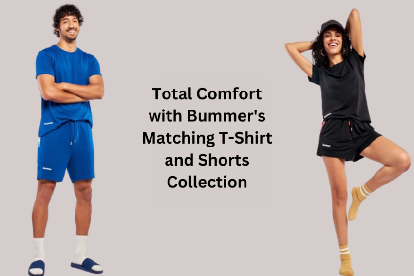 Total Comfort with Bummer's Matching T-Shirt and Shorts Collection