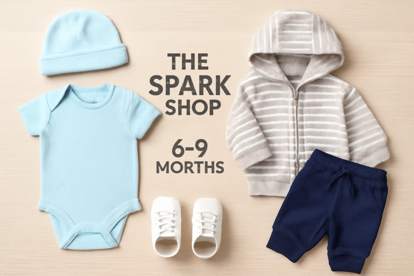 the spark shop 6-9 months old baby clothe