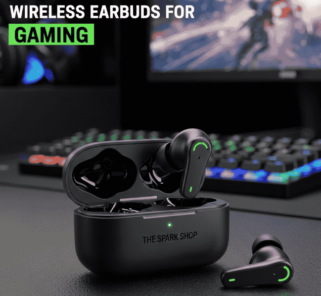 The Spark Shop Wireless Earbuds for Gaming